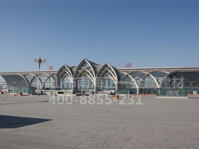 銀川火車站氟碳鋁單板幕墻工程